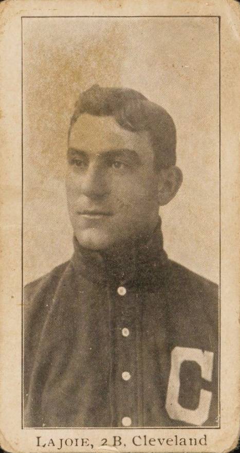 1903 Breisch-Williams (Type 1) !  Lajoie, 2B, Cleveland #87 Baseball Card