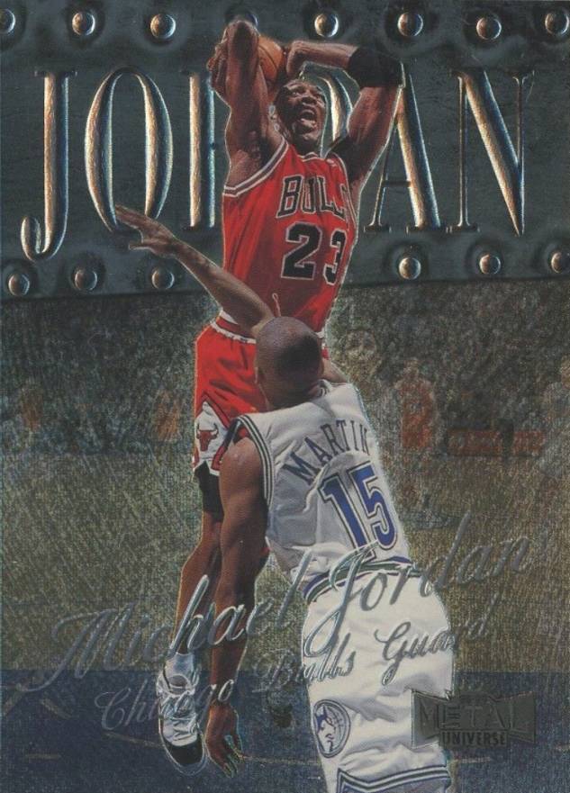 1998 Metal Universe Michael Jordan #1 Basketball Card