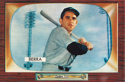 1955 Bowman Yogi Berra #168 Baseball Card
