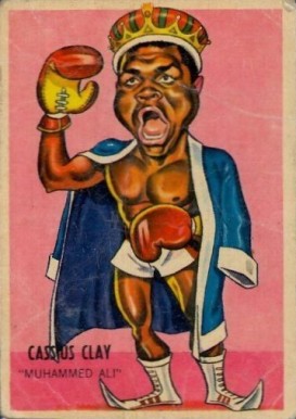 1967 Figuritas Sport  Cassius Clay #149 Soccer Card