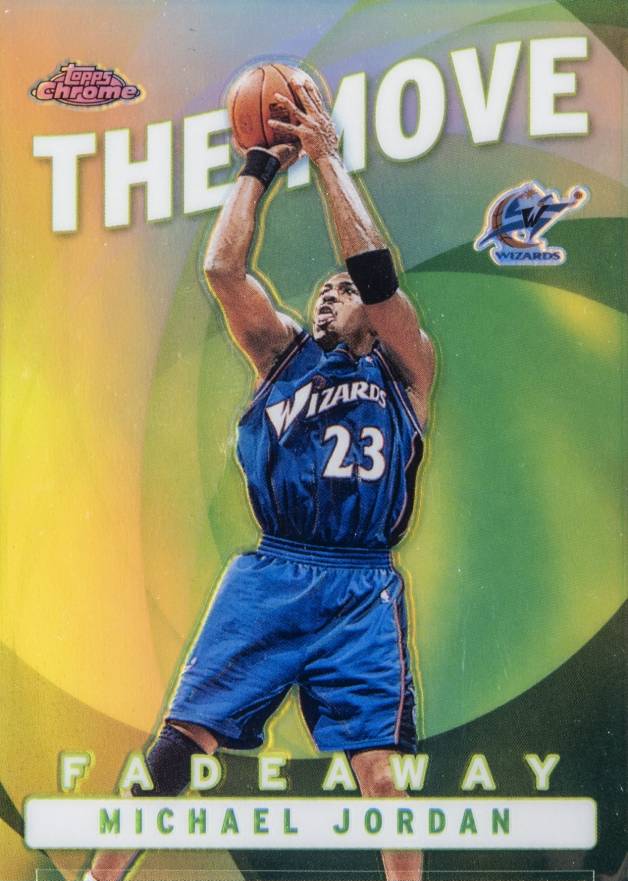 2002 Topps Chrome The Move Michael Jordan #TM6 Basketball Card