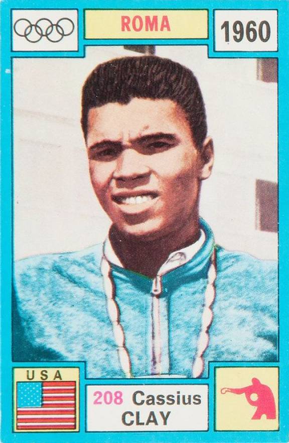 1971 Panini Olympia Cassius Clay #208 Other Sports Card