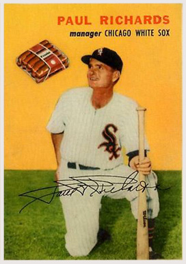 1954 Wilson Franks Paul Richards # Baseball Card