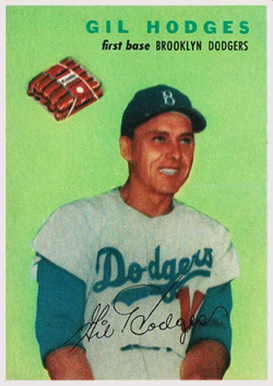 1954 Wilson Franks Gil Hodges # Baseball Card