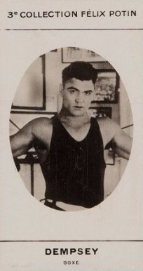 1922 Collection Felix Potin Celebrities-3rd Series Jack Dempsey # Other Sports Card