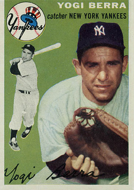 1954 Topps Yogi Berra #50 Baseball Card