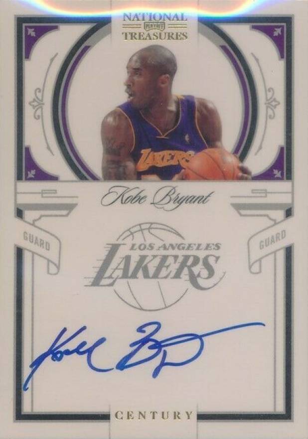 2009 Playoff National Treasures Century Kobe Bryant #1 Basketball Card