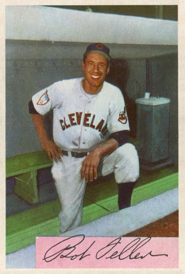 1954 Bowman Bob Feller #132 Baseball Card