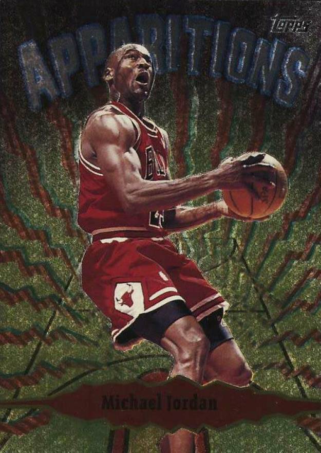 1998 Topps Apparitions Michael Jordan #A15 Basketball Card