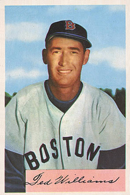 1954 Bowman Ted Williams #66T Baseball Card