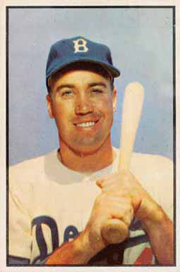1953 Bowman Color Duke Snider #117 Baseball Card - 68538