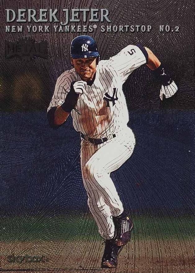 2000 Metal Derek Jeter #2 Baseball Card