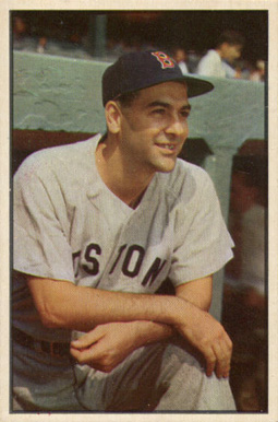 1953 Bowman Color Lou Boudreau #57 Baseball Card