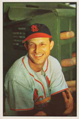 1953 Bowman Color Stan Musial #32 Baseball Card