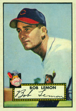 1952 Topps Bob Lemon #268 Baseball Card