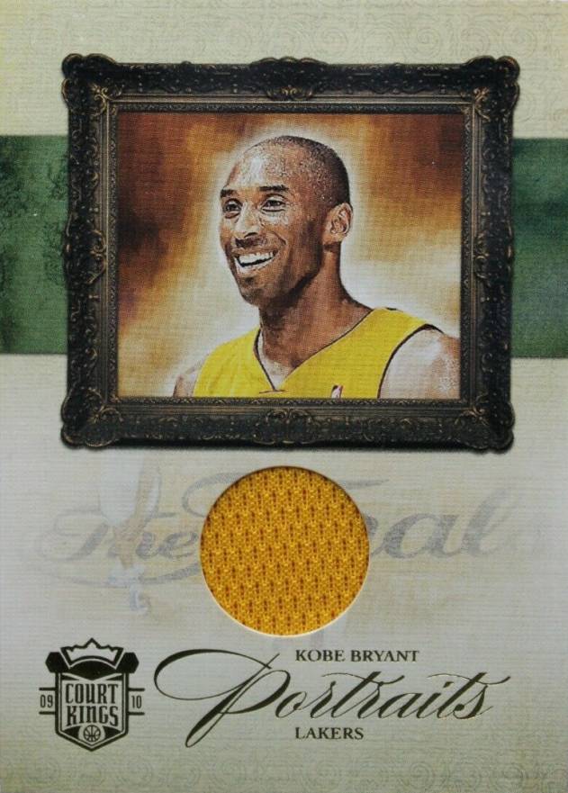 2009 Panini Court Kings Portraits Kobe Bryant #3 Basketball Card