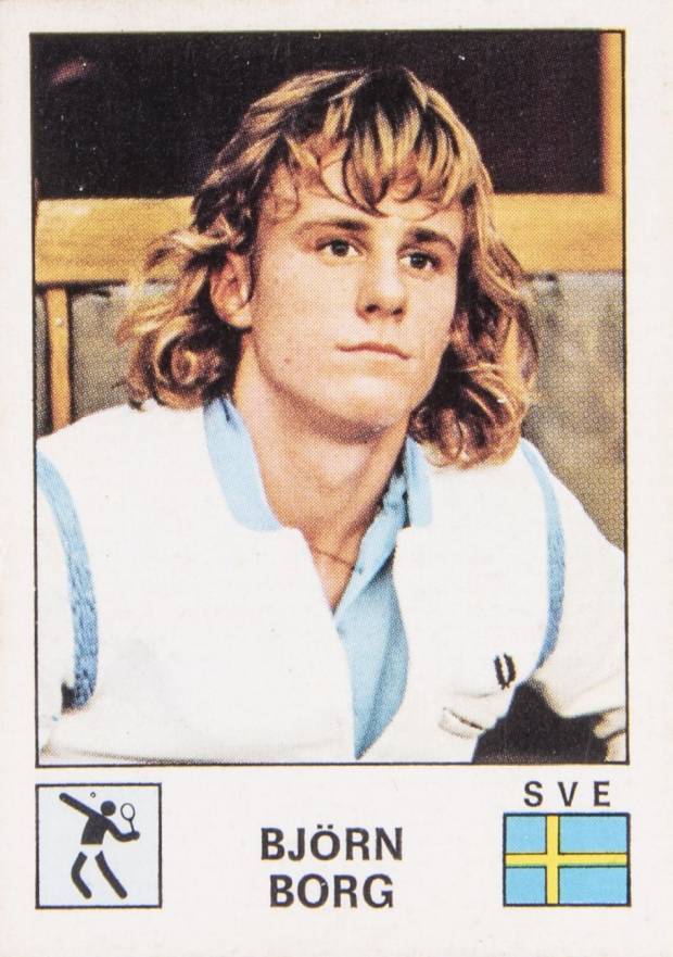 1974 Panini Sport Vedettes Bjorn Borg #202 Other Sports Card