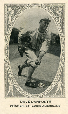 1922 American Caramel Dave Danforth # Baseball Card