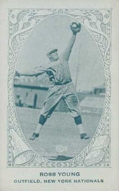 1922 American Caramel Ross Young # Baseball Card