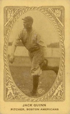 1922 American Caramel Jack Quinn # Baseball Card