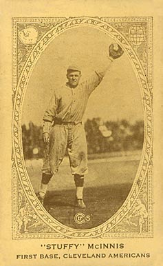 1922 American Caramel Stuffy McInnis # Baseball Card