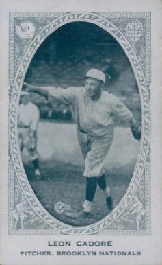 1922 American Caramel Leon Cadore # Baseball Card