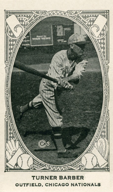 1922 American Caramel Turner Barber # Baseball Card