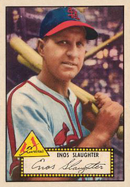1952 Topps Enos Slaughter #65 Baseball Card