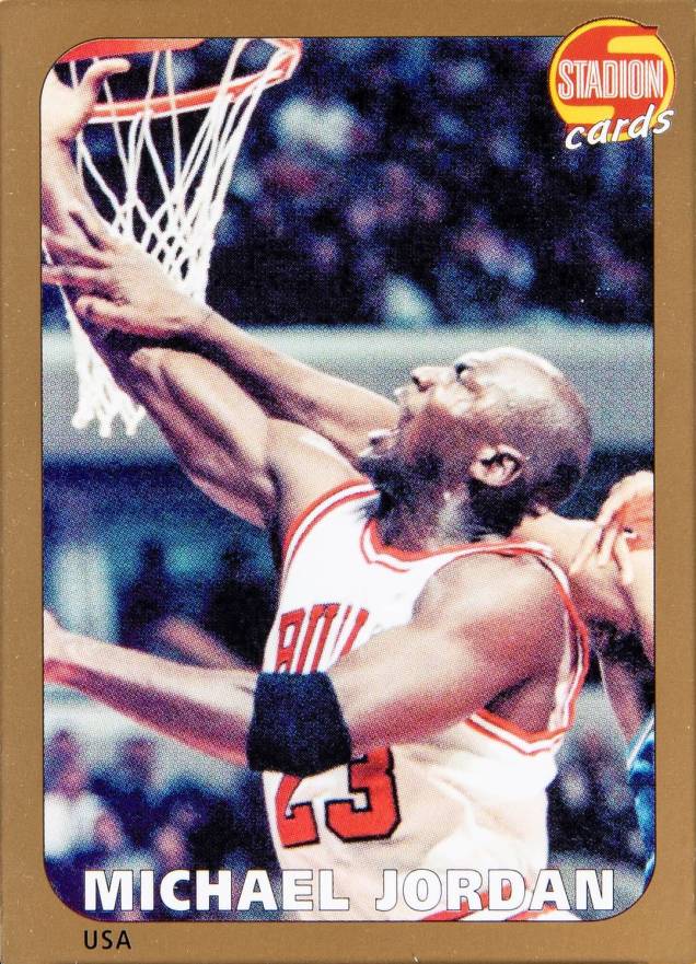 2000 Stadion World Stars Michael Jordan #P006 Basketball Card