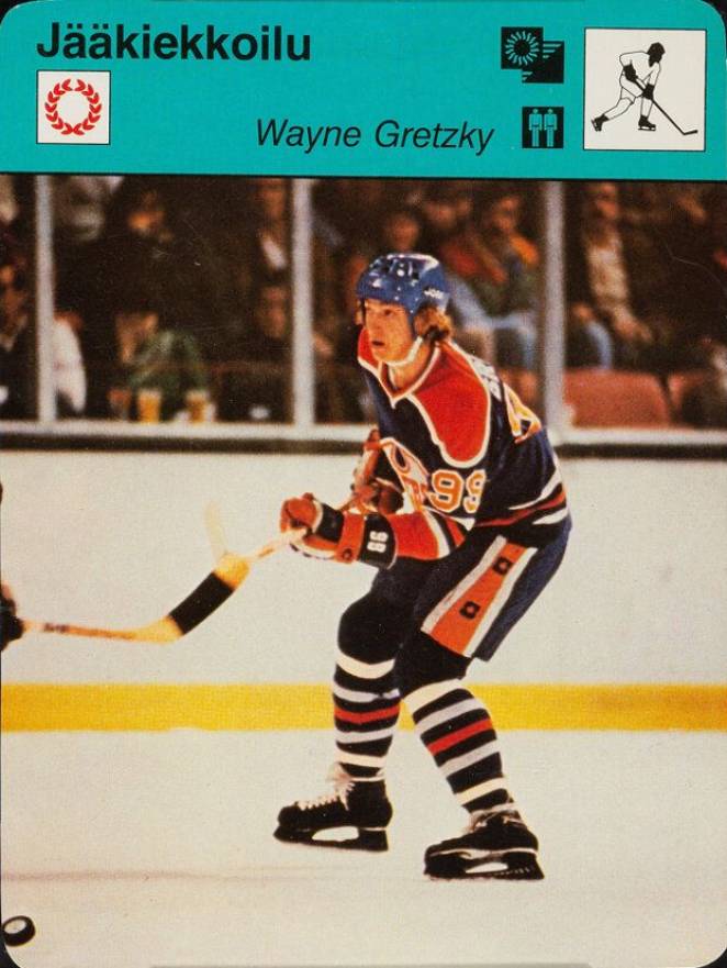 1980 Sportscaster-Finnish Wayne Gretzky #2127 Hockey Card