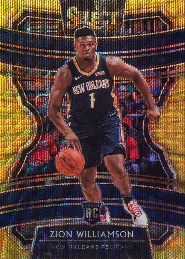 2019 Panini Select Zion Williamson #1 Basketball Card