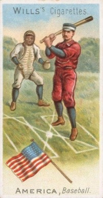 1900 W.D. & H.O. Wills Sports of all Nations America Baseball #33 Other Sports Card