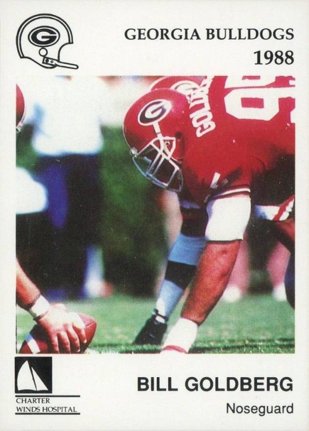 1988 Georgia McDag Bill Goldberg #15 Football Card