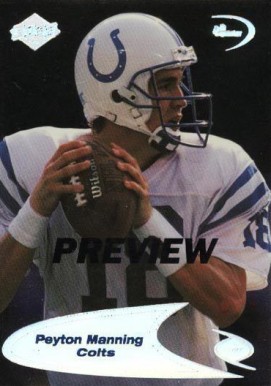 1998 Collector's Edge Odyssey Preview Peyton Manning #239 Football Card