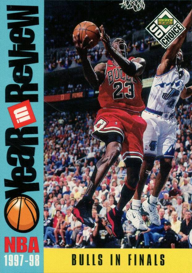 1998 Upper Deck Choice Michael Jordan #198 Basketball Card