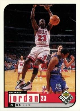 1998 Upper Deck Choice Michael Jordan #23 Basketball Card