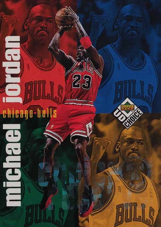 1998 Upper Deck Choice Michael Jordan #200 Basketball Card