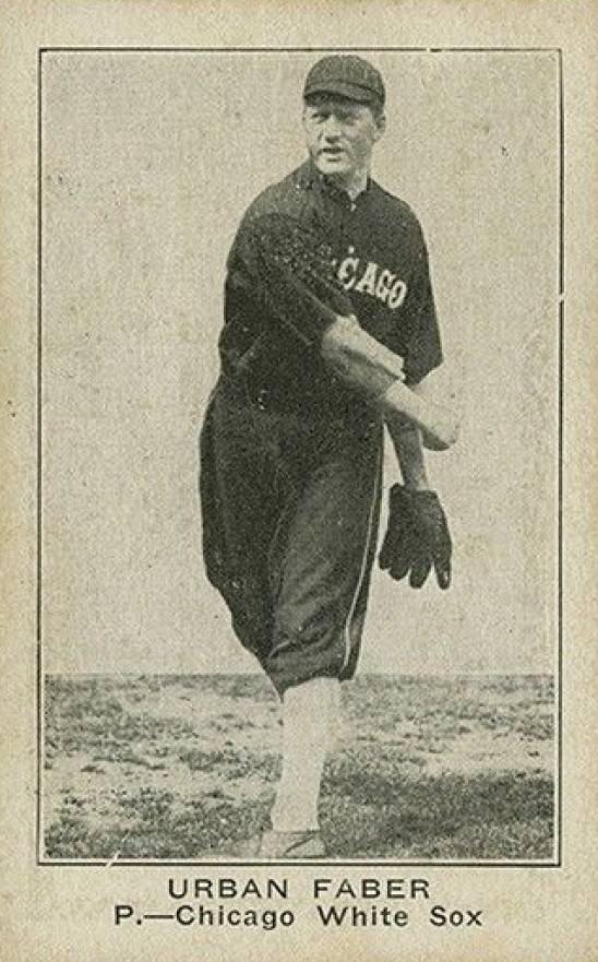 1921 Holsum Bread (1921) Red Faber # Baseball Card