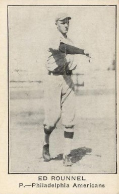1922 American Caramel--Series of 120 ! RB Ed Rounnel # Baseball Card