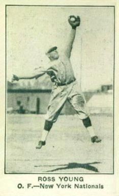 1922 American Caramel--Series of 120 ! RB Ross Young # Baseball Card