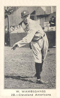 1922 American Caramel--Series of 120 ! RB W. Wambsganss # Baseball Card