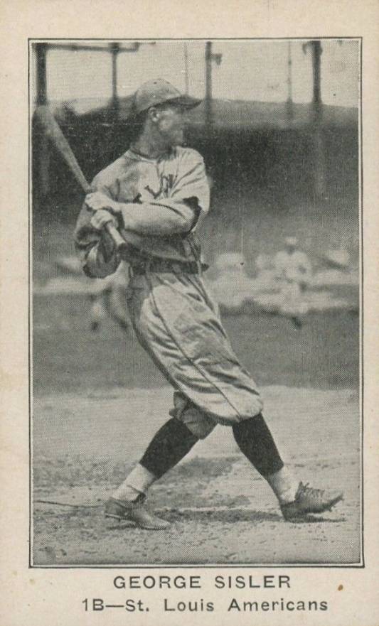 1922 American Caramel--Series of 120 ! RB George Sisler # Baseball Card