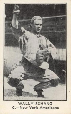 1922 American Caramel--Series of 120 ! RB Walter Schang # Baseball Card