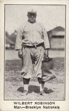 1922 American Caramel--Series of 120 ! RB Wilbert Robinson # Baseball Card