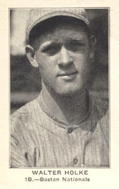 1922 American Caramel--Series of 120 ! RB Walter Holke # Baseball Card