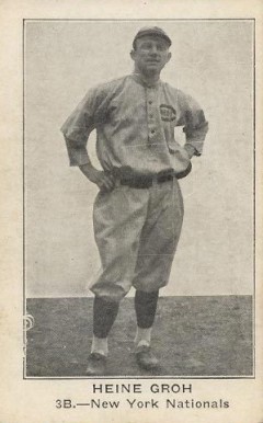 1922 American Caramel--Series of 120 ! RB Heinie Groh # Baseball Card