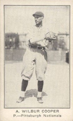 1922 American Caramel--Series of 120 ! RB A. Wilbur Cooper # Baseball Card