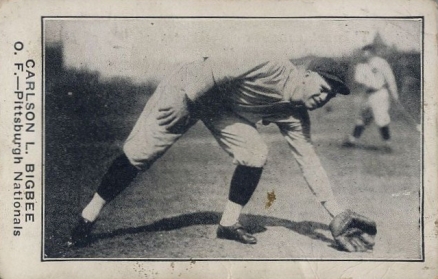 1922 American Caramel--Series of 120 ! RB Carlson L. Bigbee # Baseball Card