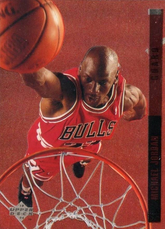 1993 Upper Deck SE Behind the Glass Michael Jordan #G11 Basketball Card