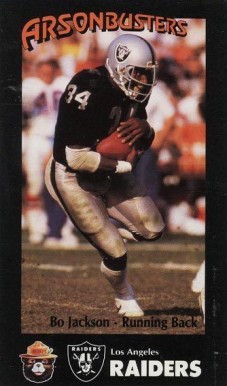 1988 Raiders Smokey Bo Jackson # Football Card